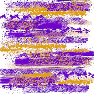 052-Brushes- Purple & Sungold Yellow  -Digital Papers, Instant Download, Purple, Sun Yellow Gold, sublimation jpg and png 300dpi, brushes