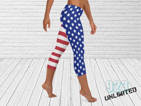 stars and stripes leggings