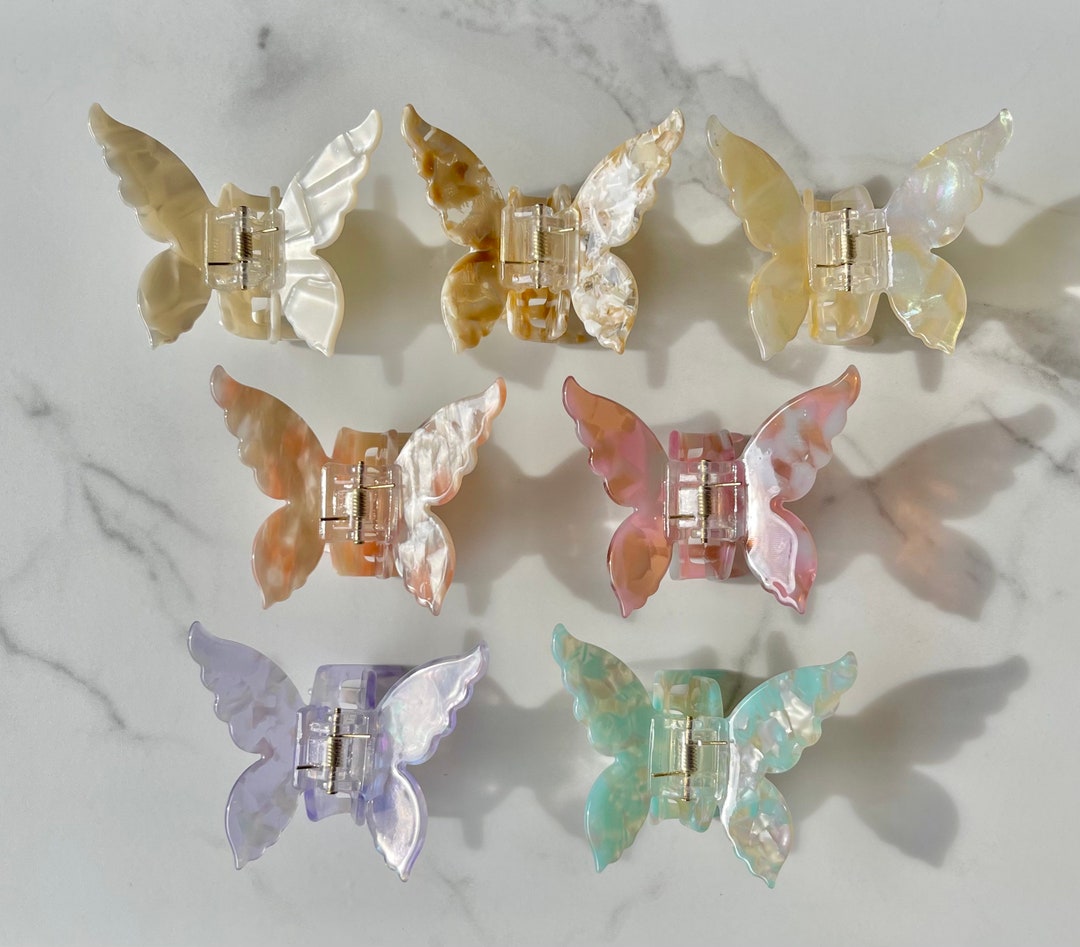 Butterfly Hair Clip Colorful Hair Accessories, Butterfly Clip, Hair