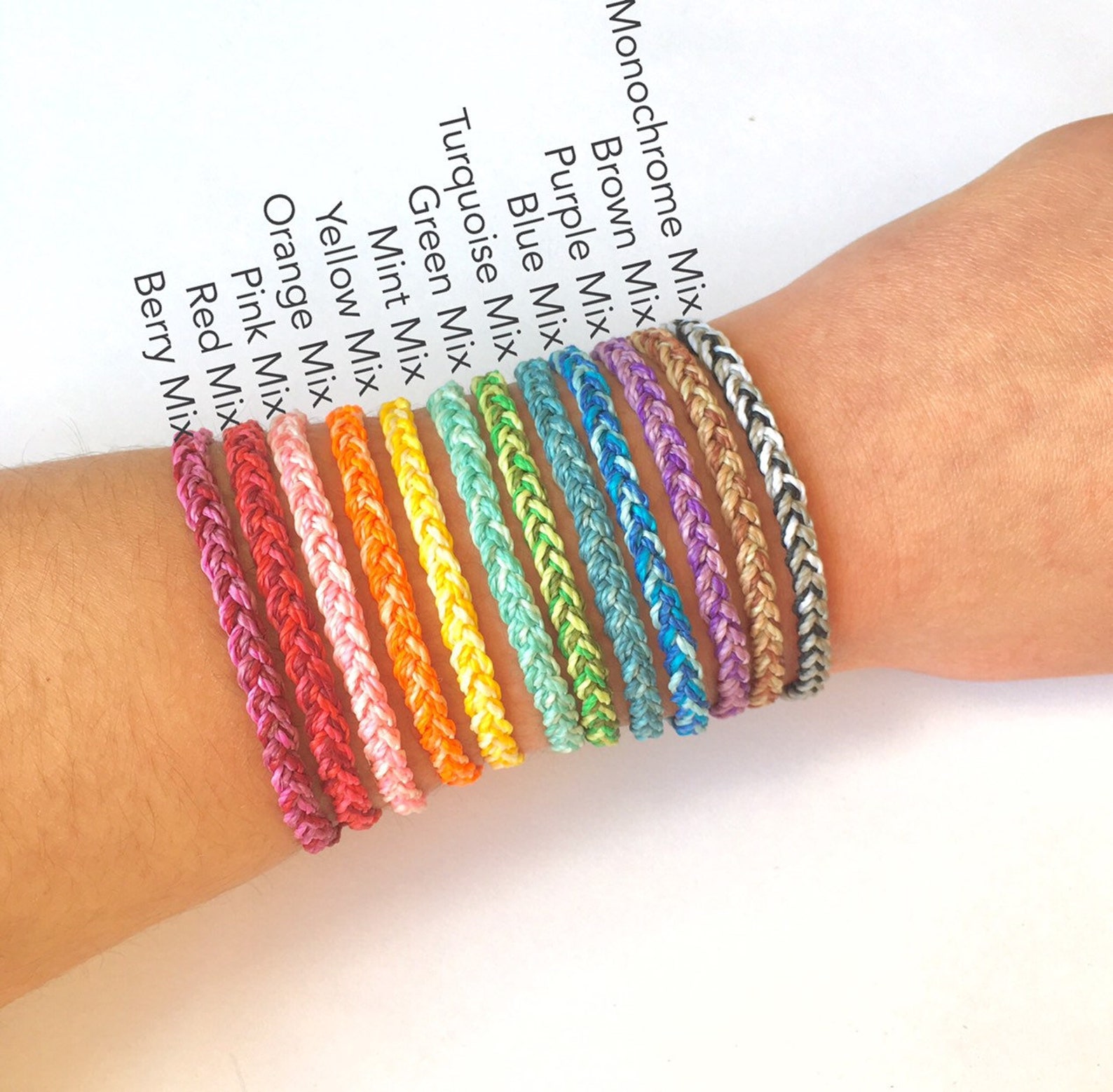Pura Vidastyle Multicolor Braided Bracelet/anklet Choose Etsy