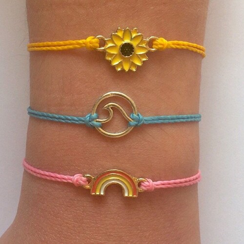 PURA VIDA STYLE Bracelet Stackable String Bracelet Etsy