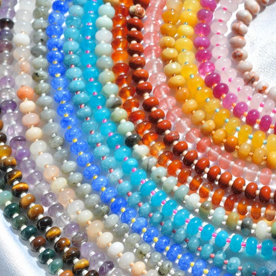 Collier De Perles Multicolores Vintage Avec Fermoir à Vis - Bijou Occasion Parfait
