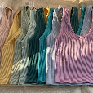 Stretchy Reversible Tank Tops