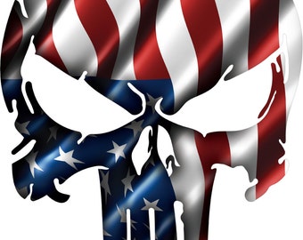 Punisher vinyl Decal - 10 inch sticker