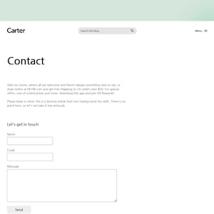 Carter: Blogger theme for photo-blogger, Responsive Blogger template, Blogger theme image 4