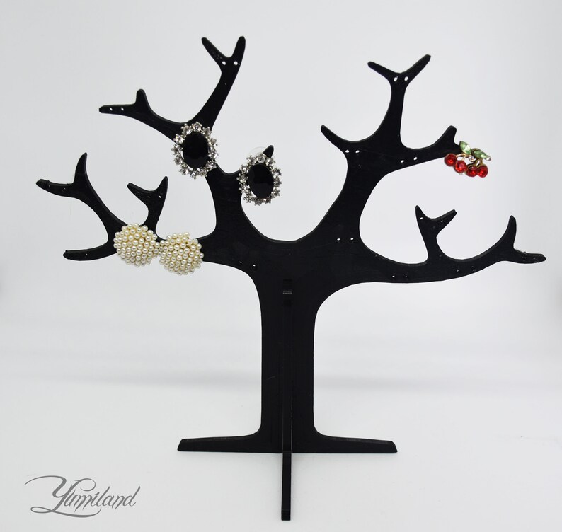 Jewelery stand Earrings holder Earrings display Earrings tree stand Earrings Stand Ring Tree Jewelery display