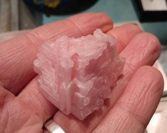 Pink Halite crystal