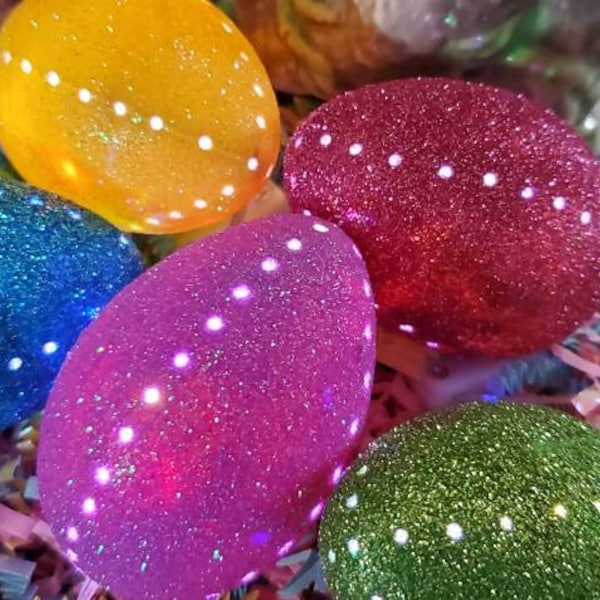 Glitter Eggs Etsy