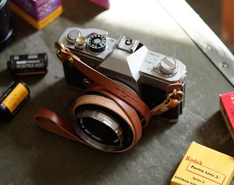 The No. 01 | Premium Fixed Length Leather Camera Strap | MADE IN CANADA