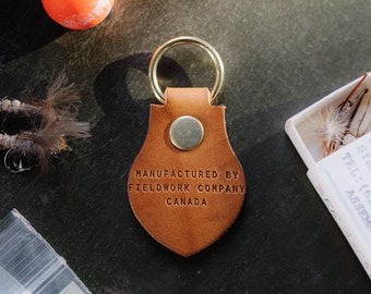 Leader Straightener // Leather Key Fob