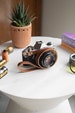 Slim Fixed Length Leather Camera Strap | The No. 01 