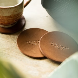 Leather Coasters image 2