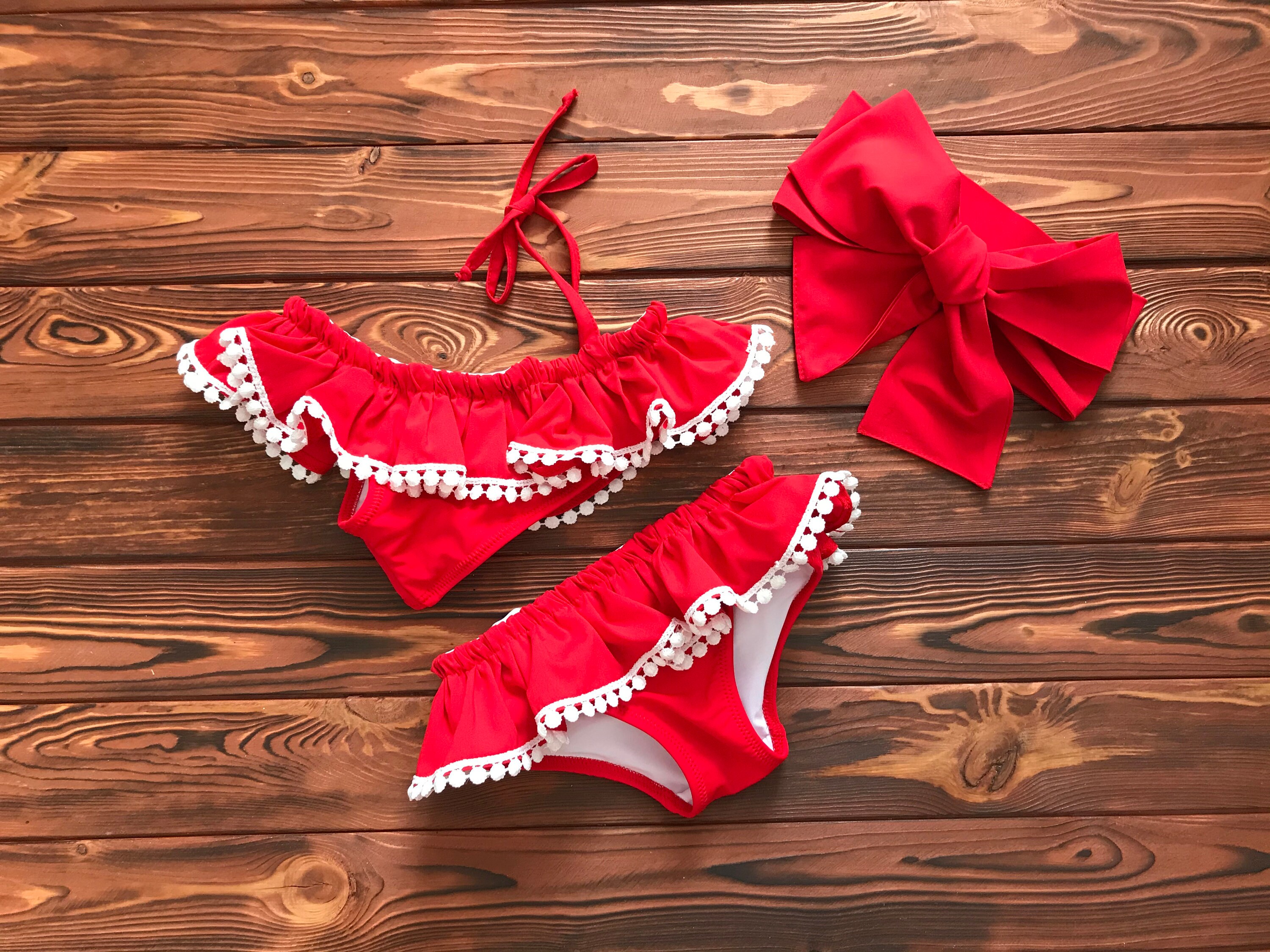 childrens christmas swimwear