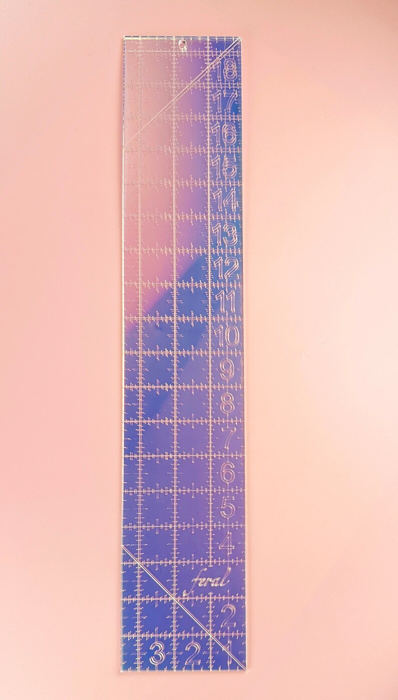 Fat Quarter Quilt Ruler - Etsy