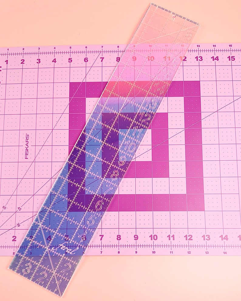 Fat Quarter Quilt Ruler - Etsy
