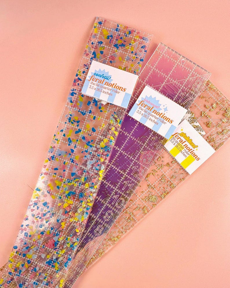 Fat Quarter Quilt Ruler - Etsy
