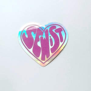 Holographic sewist sticker