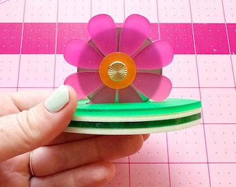 Flower thread cutter