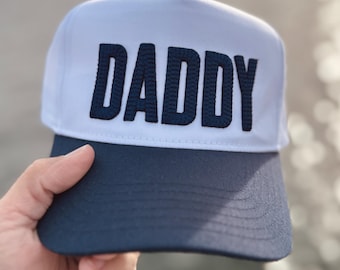 Dad Hat, Custom Dad Hat, Custom Embroidered Hat, Gift for New Dad, Gift for Husband, Fathers Day Gift, Pregnancy Announcement, Baby Reveal