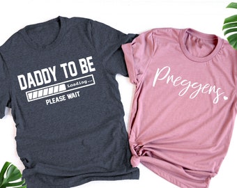 Pregnancy announcement, Pregnancy shirt, Pregnancy announcement shirt, Pregnancy Reveal,Pregnancy announcement to husband,Daddy Loading,