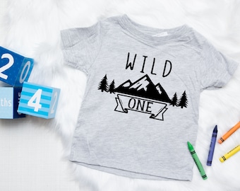 Wild One Birthday Boy, 1st Birthday T-shirt, Wild One Shirt, First Birthday Shirt, 1st Birthday Boy