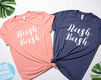Nashville Bachelorette Shirts, Nash Bash, Nashville Party, Bridal Party Shirts, Nashville Tanks, Bridesmaids Shirts,
