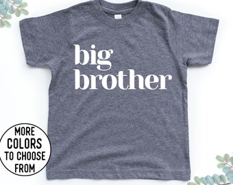 Big Brother Shirt, Big Brother T-Shirt, Big Bro Shirt, Baby Announcement, Big Bro t-shirt