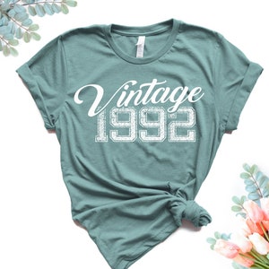 30th Birthday Shirt, Vintage 1992 Shirt, Turning 30 Birthday Gift, Thirtieth Birthday Gift, Birthday Shirt, 30th Birthday, Hello 30