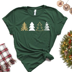 Christmas Trees Shirt, Christmas Shirts for Women, Christmas t-shirt, Shirt for Christmas, Holiday Shirt, Christmas Shirt