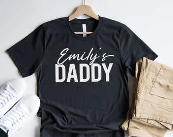 Custom Dad Shirt, Father's Day Shirt, Customized Dad Shirt, Dad Shirt with Kids Name, Gift for Dad, New Dad Shirt, Custom Shirt for Dad