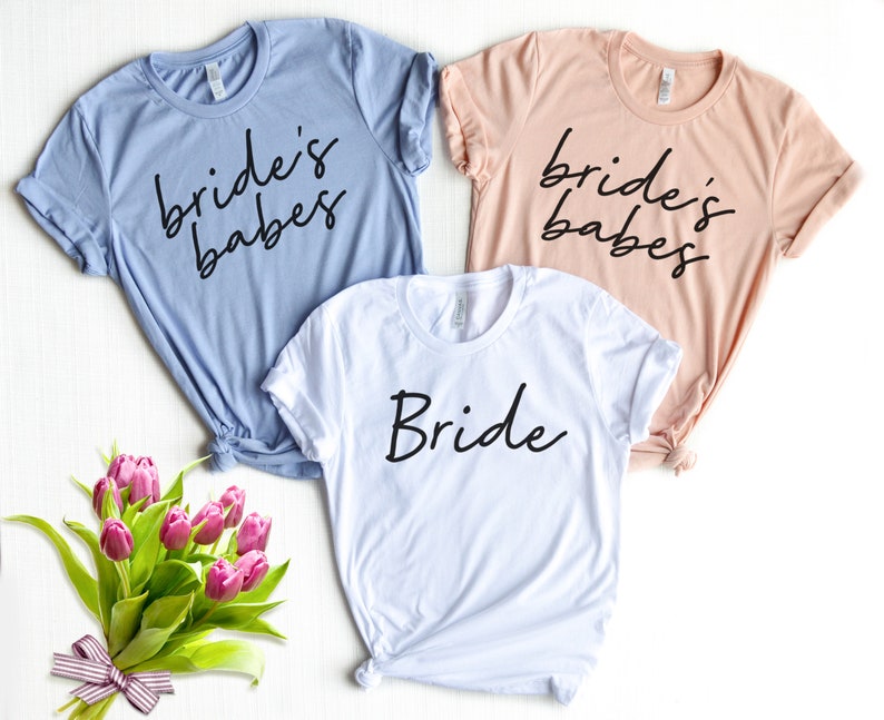 etsy bridesmaid shirts