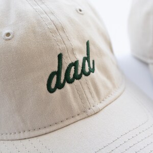 Dad and Mom Hats, Pregnancy Announcement hats, Custom Embroidered Hats,Mom and Dad Baseball hats, New Dad hat, Baby shower gift image 2