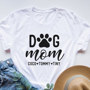 Personalized Fall Dog Mom T Shirt AG142 26O53