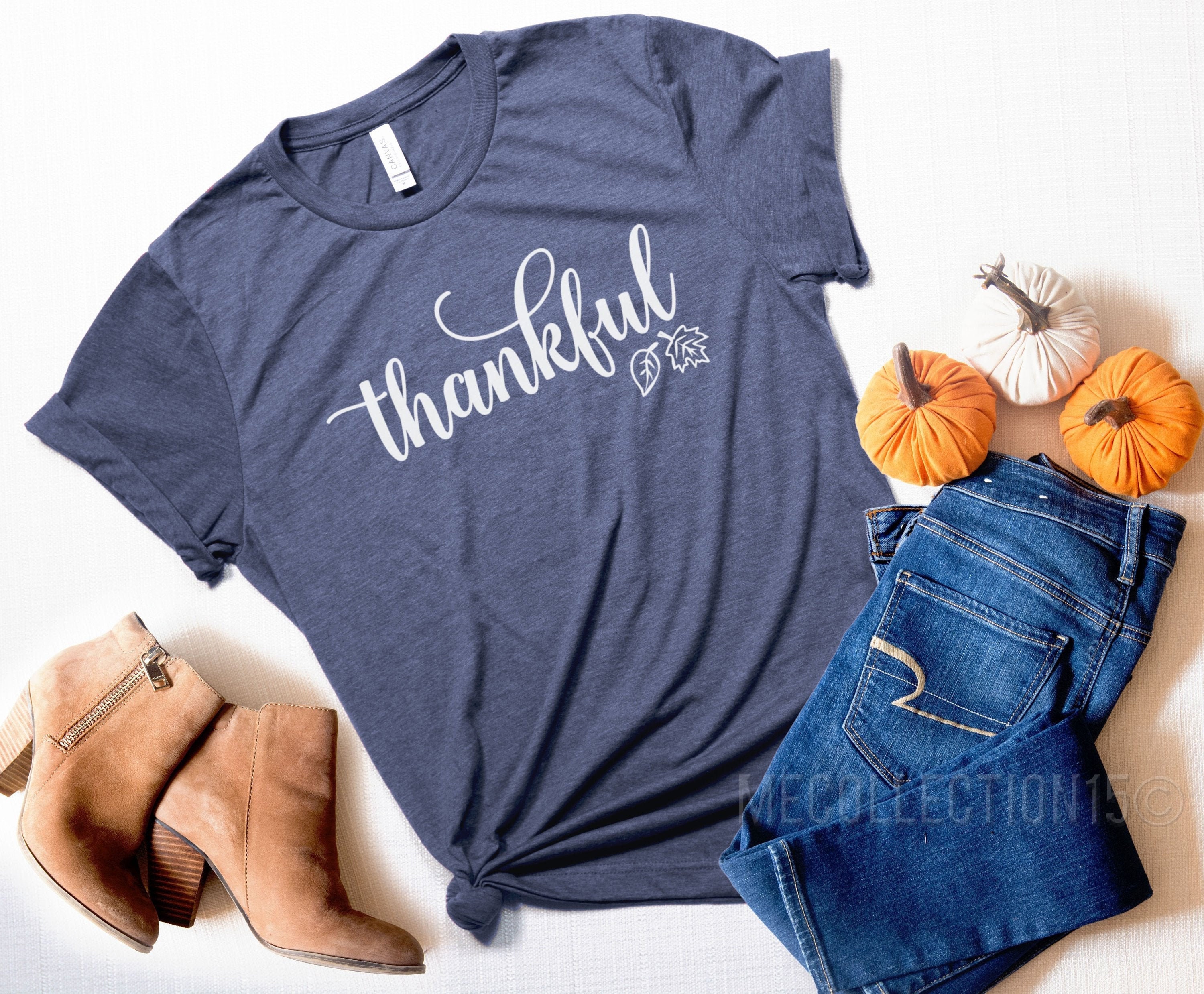 Thanksgiving Shirt Thankful Shirt Fall Shirt Women Thankful | Etsy