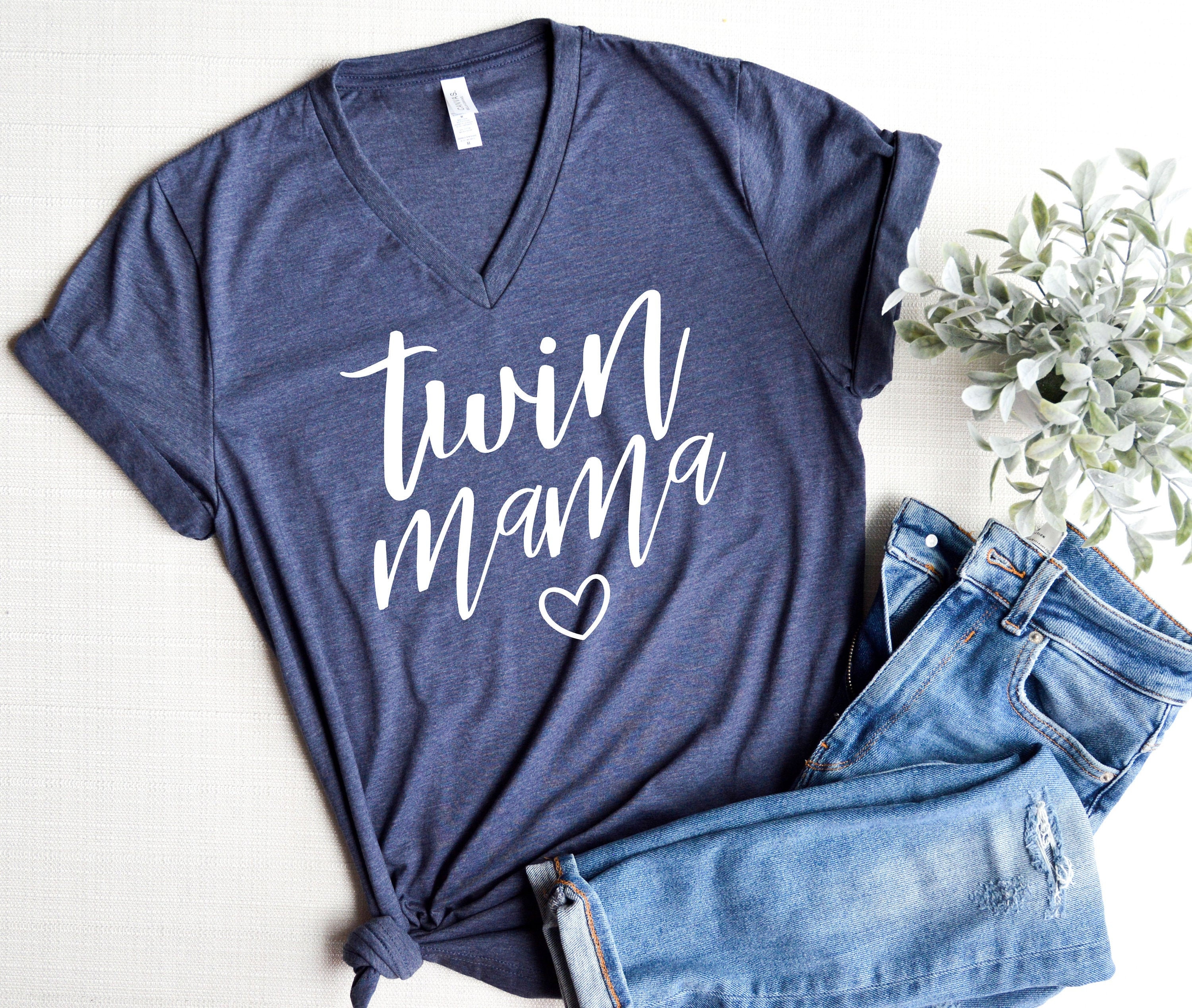 23 Best Gifts for Twin Moms: A Complete Guide 11 Twin Mama Shirt, Twin Mommy Shirt, Mom of Twins Shirt, Gift for Mom…