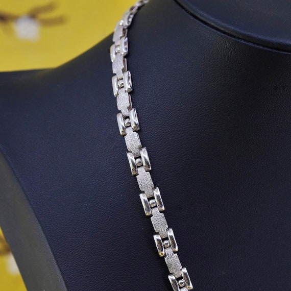 16 8mm, Vintage Sterling Silver Tennis Necklace, San Marco 925 Chain, Stamped 925 Italy - Etsy 16 8mm, Vintage Sterling Silver Tennis Necklace, San Marco 925 Chain, Stamped 925 Italy - Etsy