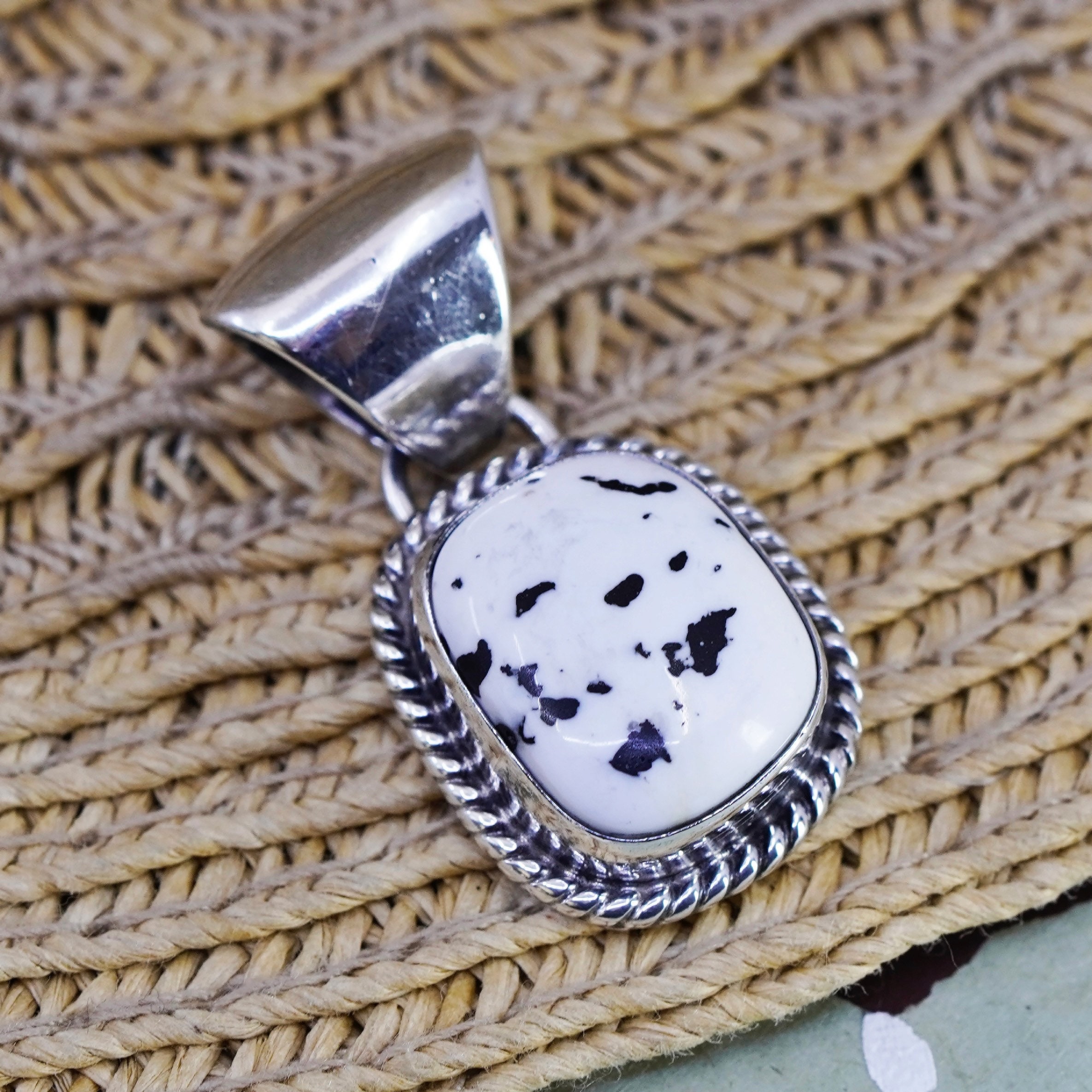 Native American M. Silversmith Sterling 925 Silver Handmade