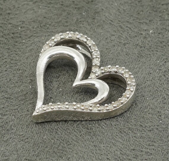 925 sun deals heart pendant