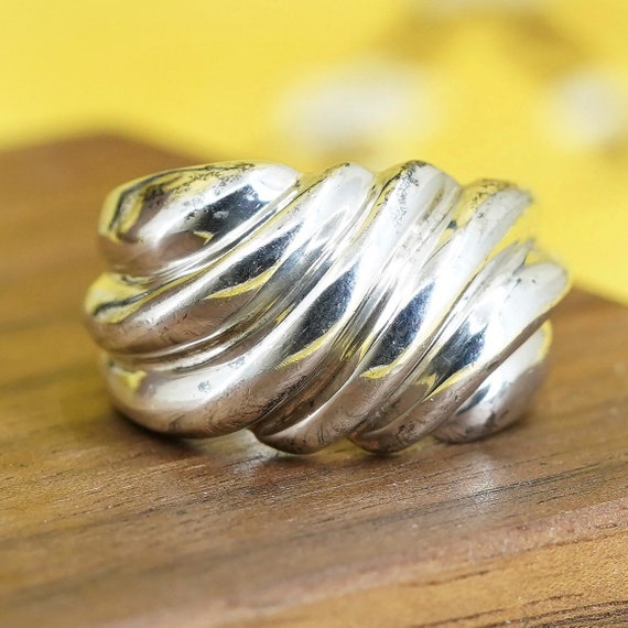 Size 7.5, Native American Navajo James Mason Silver Handmade Ring, 925 Ribbed Band, Minimalist, Modernist, Stamped Sterling - Etsy Canada Size 7.5, Native American Navajo James Mason Silver Handmade Ring, 925 Ribbed Band, Minimalist, Modernist, Stamped Sterling - Etsy Canada