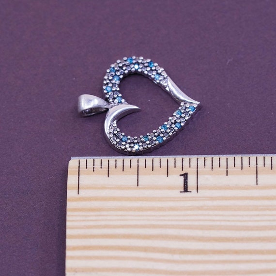 Vintage sterling silver (321140) pendant, fine 92… - image 7