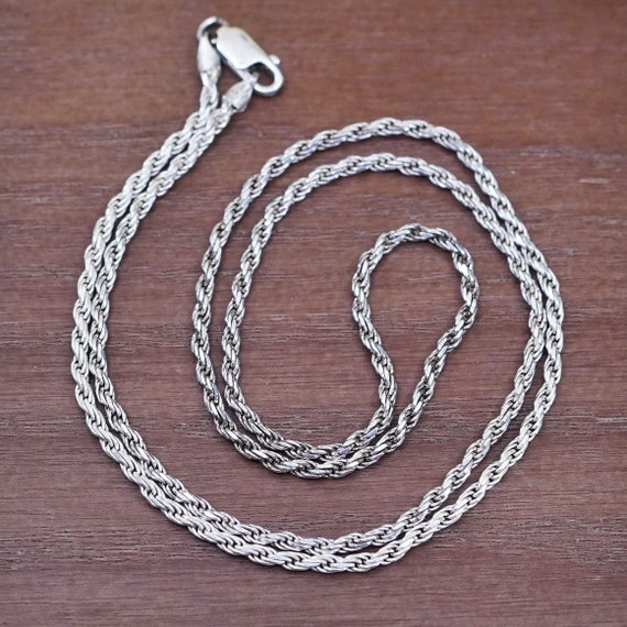 Sterling Silver 925 Italy KA 1772 Braided Woven Necklace - Adjustable  Length | eBay