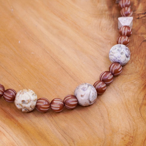 17”. Native American handmade handmade necklace, … - image 3