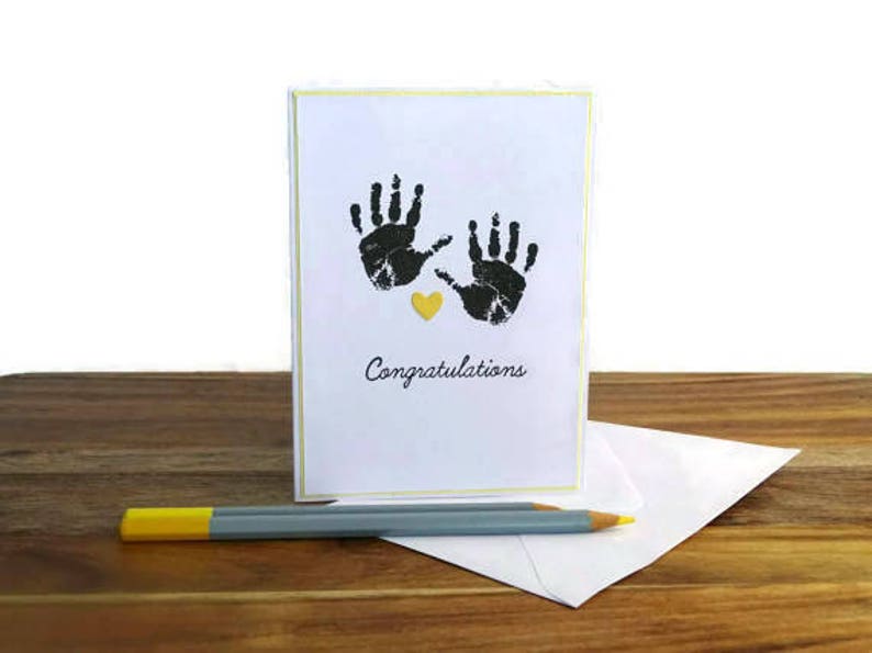 Congratulations new parents Congrats on baby New baby boy card Welcome to the world Hello world New baby card New baby girl card