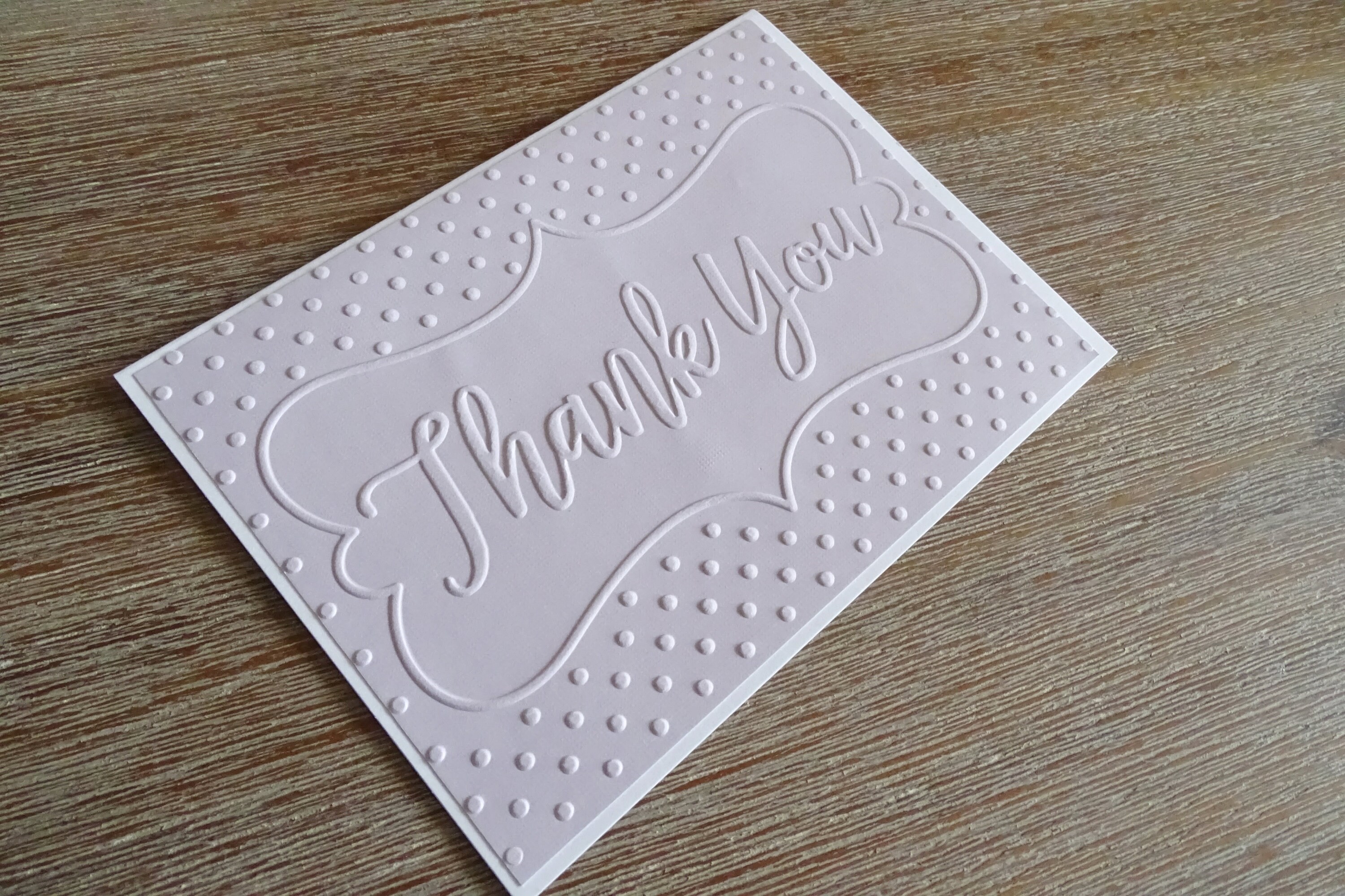Embossed Thank You Cards Thank You Cards Set Embossed Etsy Australia