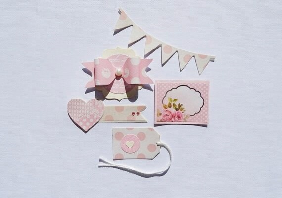 24 Bébé Fabrication Carte Embellissement Fille bébé Scrapbooking accessoires bébé Garçon