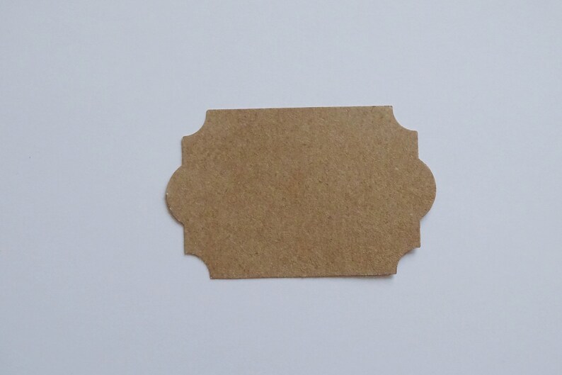 Cardstock Labels Blank Labels Cardstock Cut Outs Labels for Etsy