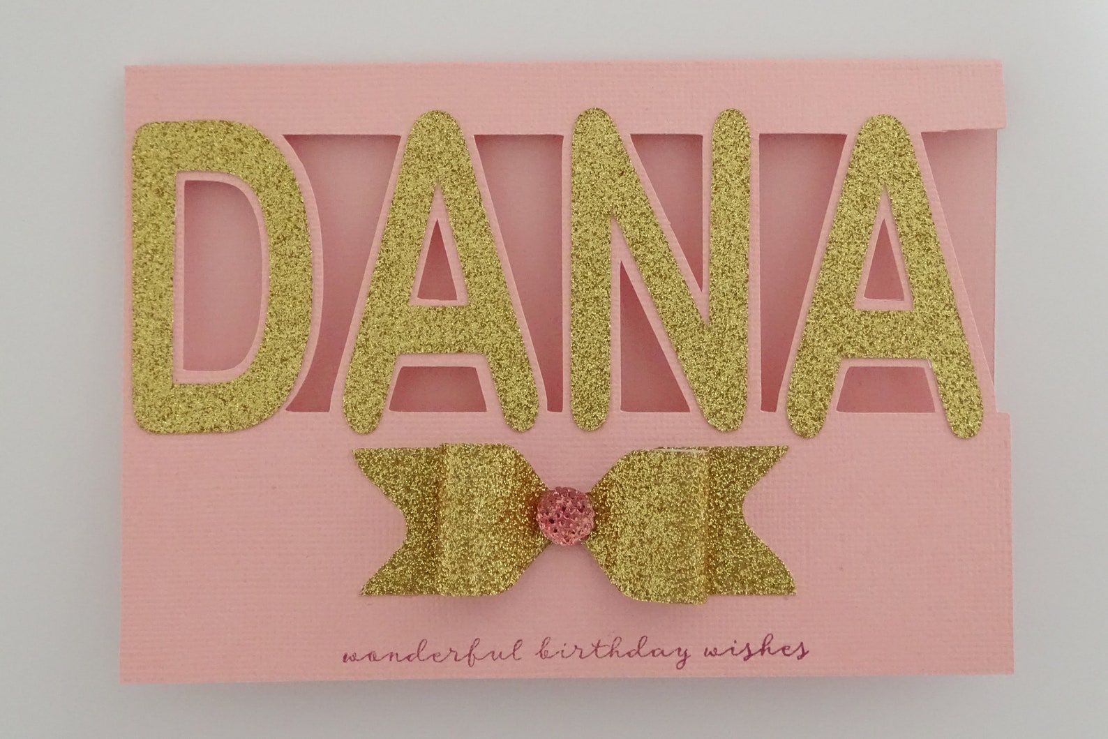 Name Birthday Card Personalised Name Card Unique Birthday Etsy New Zealand