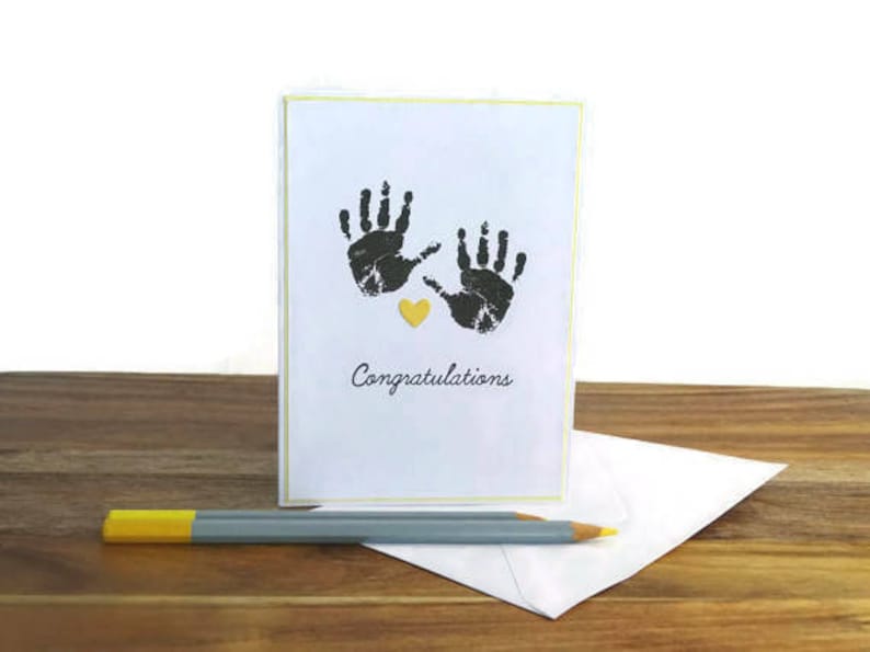 Congratulations new parents Congrats on baby New baby boy card Welcome to the world Hello world New baby card New baby girl card