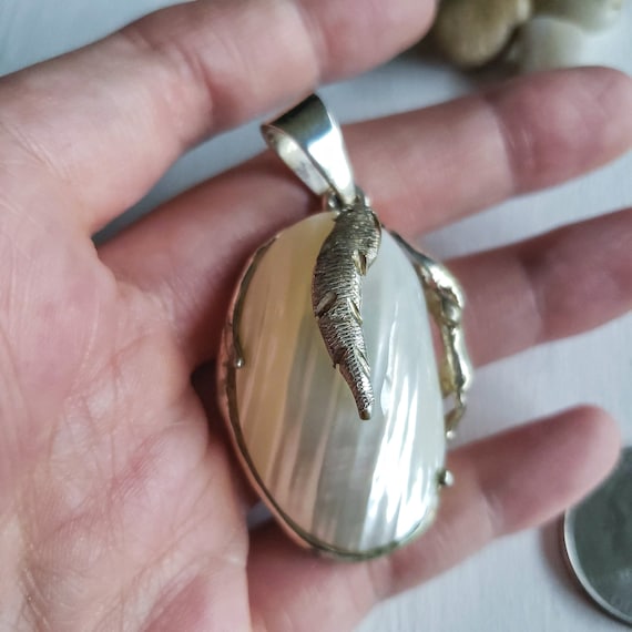 Natural Pearl Pendant, Vintage Pearl Pendant,Tree
