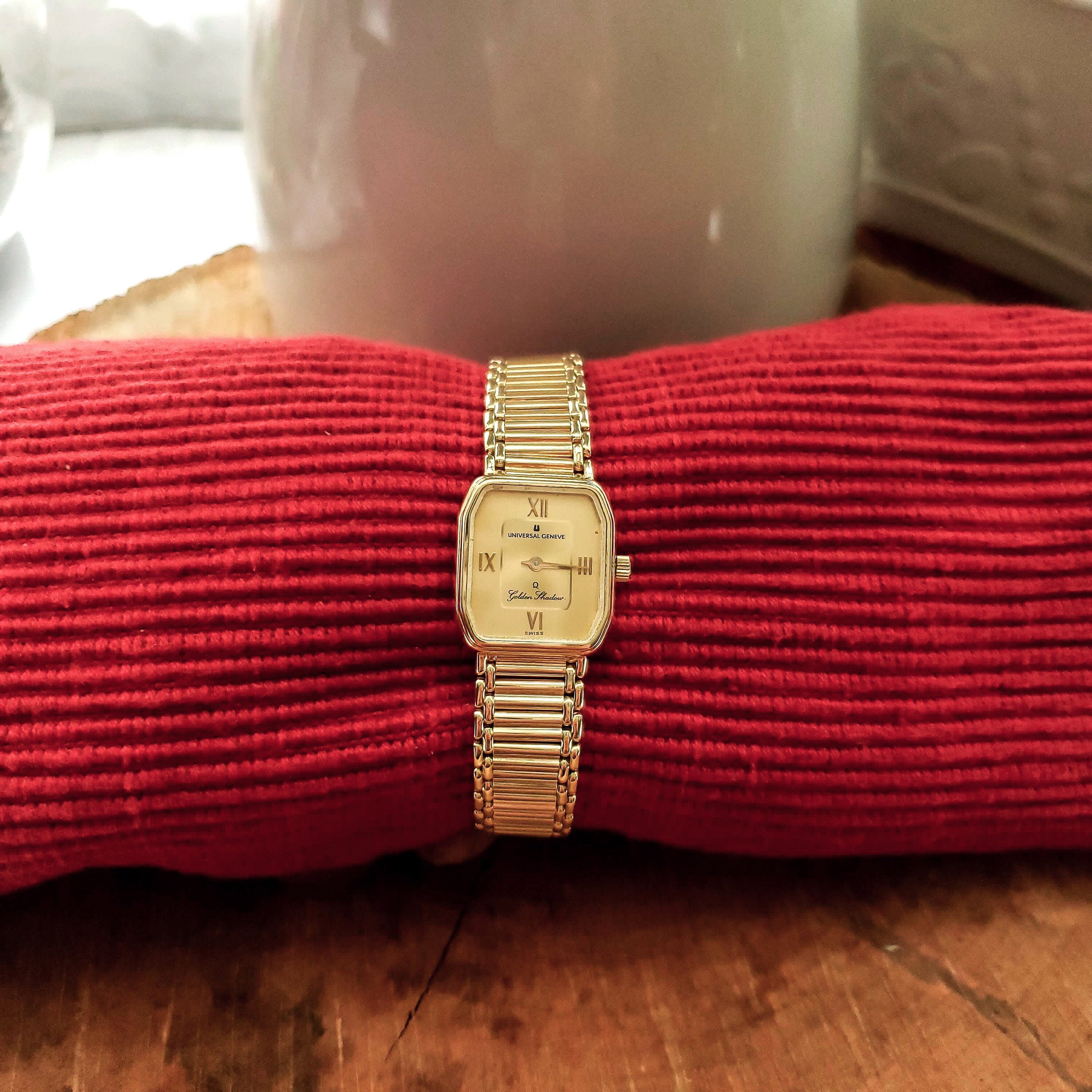 Geneve quartz 14k gold watch price deals